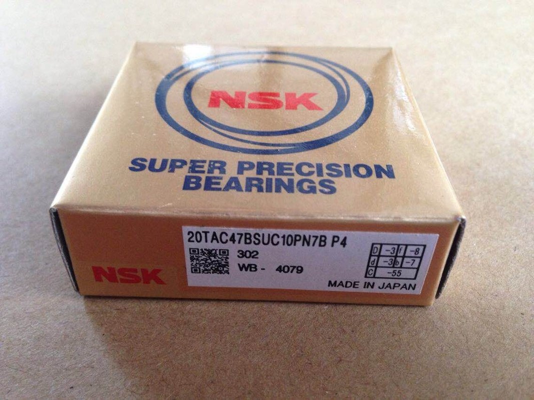 NSK High Precision Angular Contact Ball Bearing 20TAC47B SUC10PN7B P4