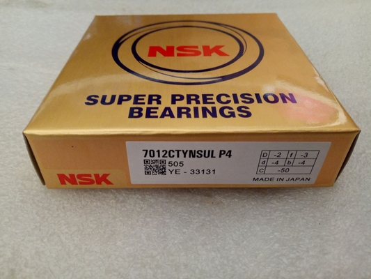 NSK High Precision Angular contact ball bearing 7011CTYNSULP4 ，7012CTYNSULP4 ，7014CTYNSULP4