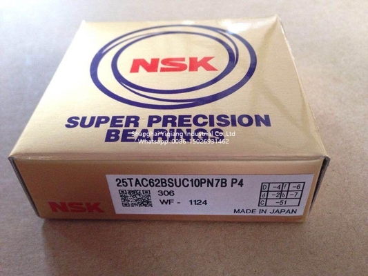 NSK  High Precision Angular Contact Ball Bearing  25TAC62BSUC10PN7B P4 ,30TAC62BSUC10PN7B P4