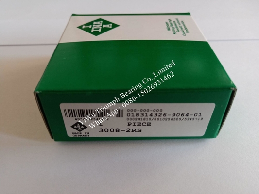INA Double-Row  Angular Contact Ball Bearing  3008-2RS , 3001-2RS