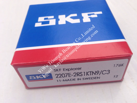 Self-aligning ball bearing  2207E-2RS1KTN9 ，2207E-2RS1TN9 ，2207EKTN9 ,2207E-2RS1TN9/C3