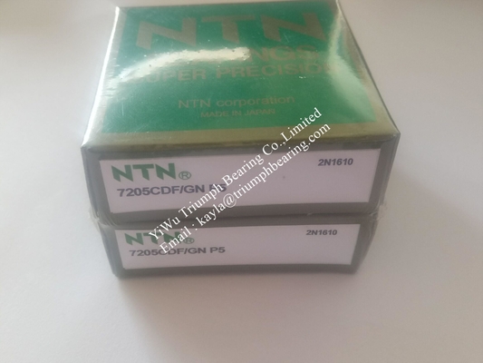 NTN   high precision angular contact ball bearing 7205CDF/GNP5  ,  7207CDBGNP4