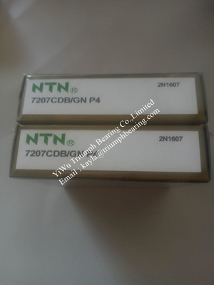 NTN   high precision angular contact ball bearing 7205CDF/GNP5  ,  7207CDBGNP4