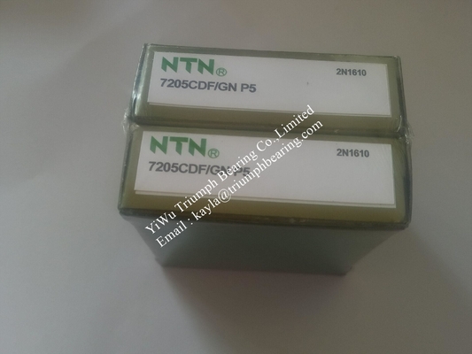 NTN   high precision angular contact ball bearing 7205CDF/GNP5  ,  7207CDBGNP4