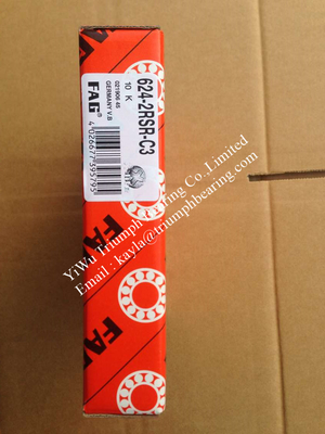 FAG Single Row Deep Groove Ball Bearing 624-2RSR.C3