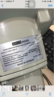SIPOS Electric Actuator 2SA5010-5CE00-4BB3-Z B16