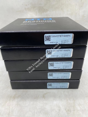 NTN High Precision Angular Contact Ball Bearing 7022UCDTBTT/G095P4