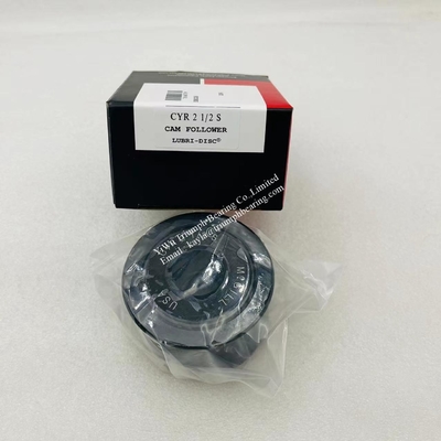 McGill CYR 21/2 S , 2 1/2 inch bore sealed yoke roller black oxide finish flat faced
