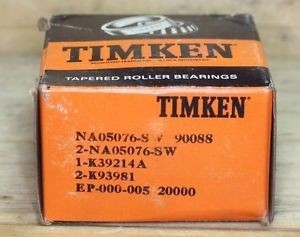 Tapered Roller Bearing TIMKEN Model NA05076SW-90088