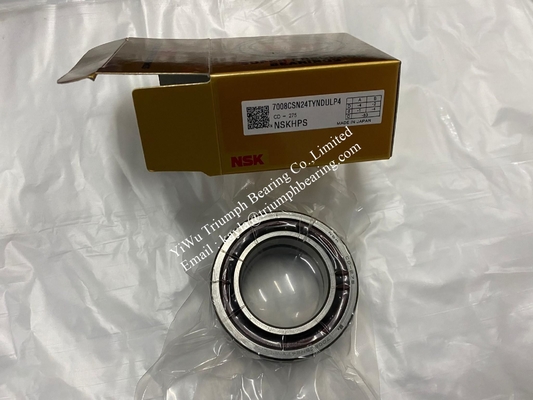 NSK  Angular Contact Ball Bearing 7008C SN24 TYN DUL P4  ,7008CSN24TYNDULP4