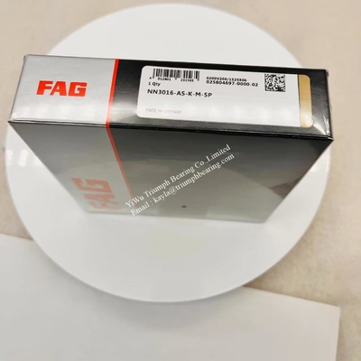 FAG Double-Row Cylindrical roller bearings   NN 3016-AS-K-M-SP
