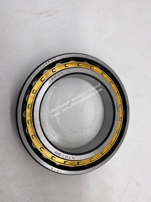 NSK N1013M  cylindrical roller bearing,  65 mm x 100 mm x 18 mm ,  single row , brass cage