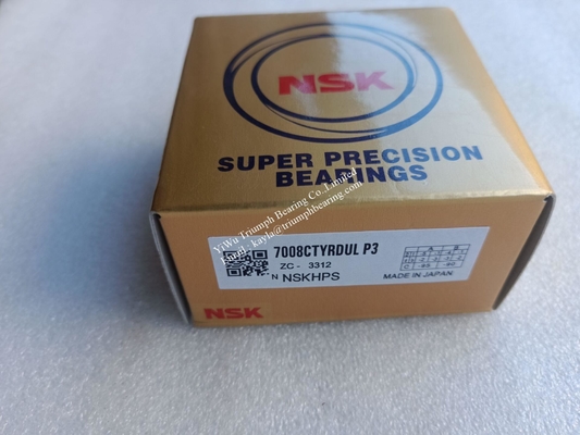 NSK angular contact ball bearing 7008CTYRDULP3 ,   7010CTYRDULP3