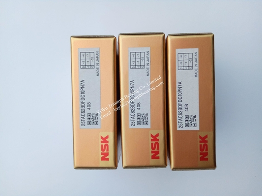 NSK Ball Screw Bearing 25TAC62BDFDC10PN7A ， 30TAC62BDFDC10PN7A    (One set of 3 pcs)