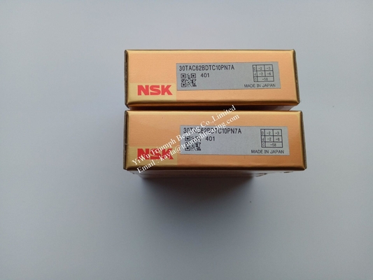 NSK High Precision Angular Contact Ball Bearing 30TAC62BDTC10PN7A  (One set of 2 pcs)