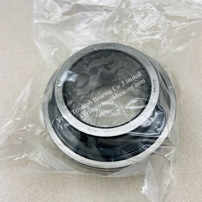 Insert bearing with set screw locking and extended inner ring UC213