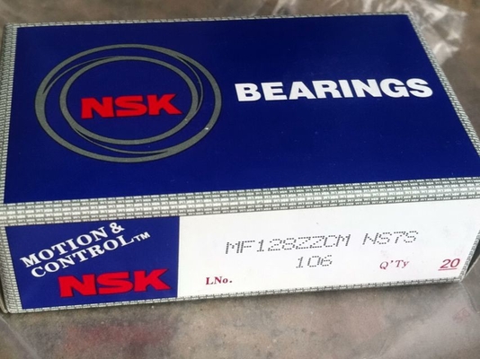 NSK MF128ZZCM miniature Deep groove ball bearings with flanged outer rings