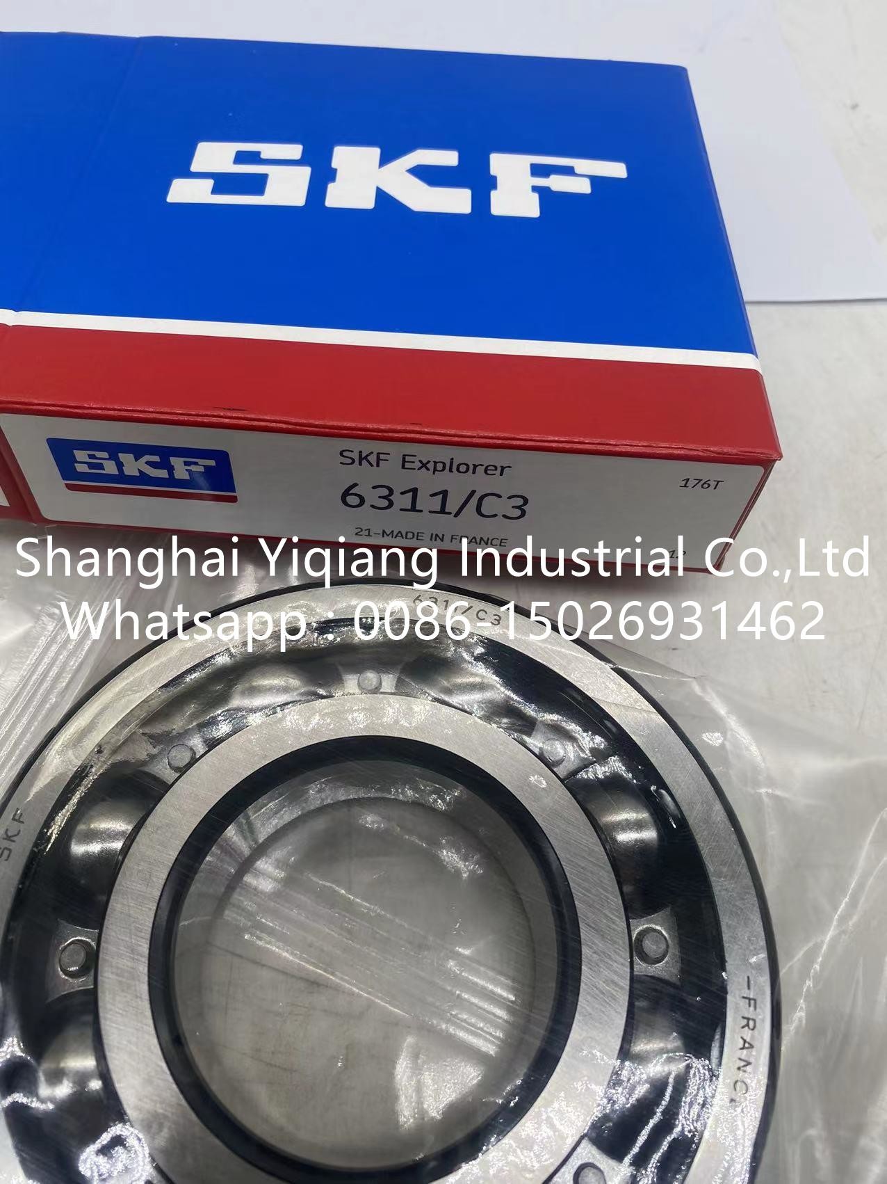 Deep groove ball bearing 6311 C3