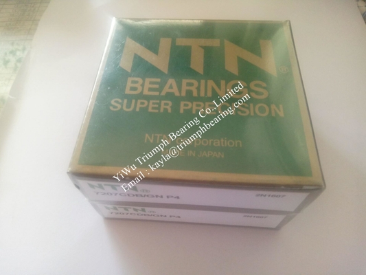 NTN   high precision angular contact ball bearing 7205CDF/GNP5  ,  7207CDBGNP4